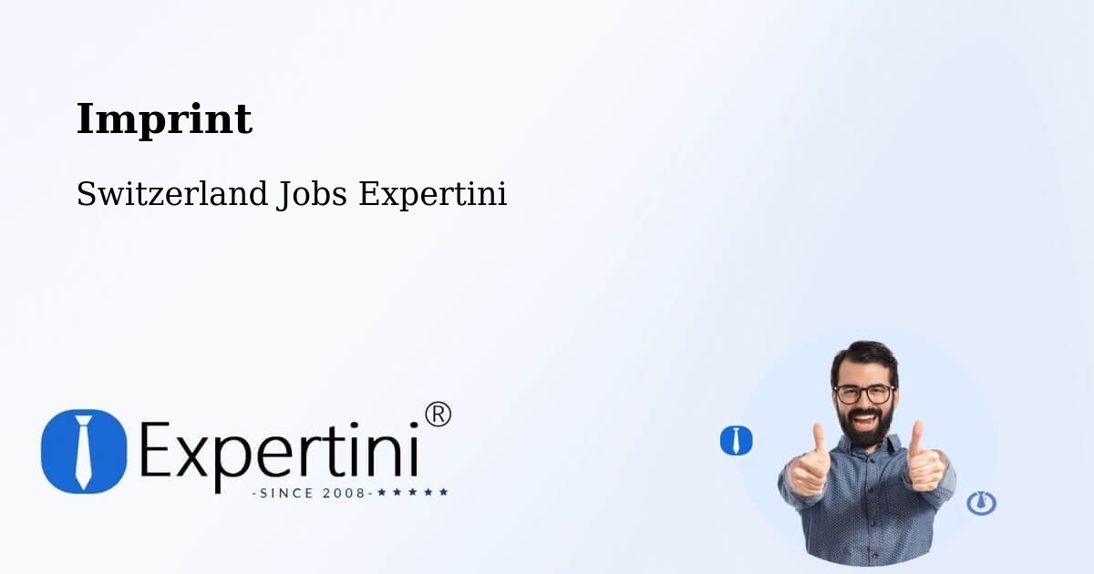 Imprint – Neuenhof - Switzerland Jobs Expertini